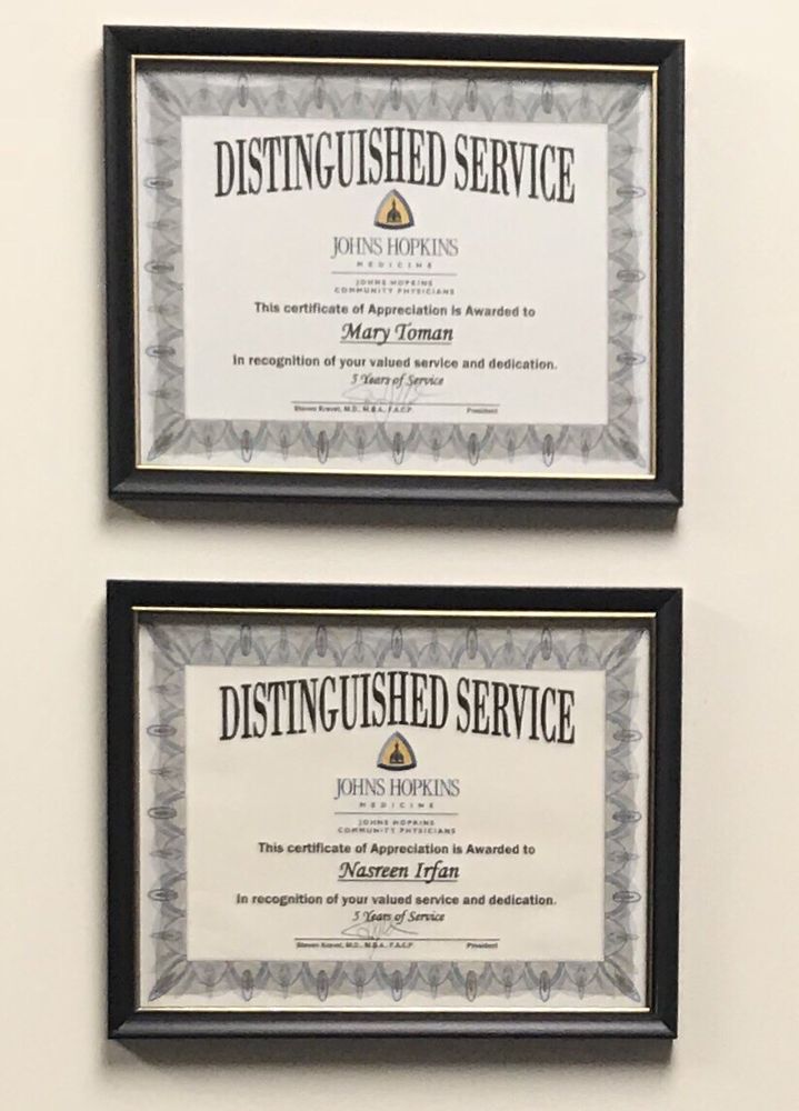 JOHNS HOPKINS COMMUNITY PHYSICIANS Updated January 2025 21 Photos