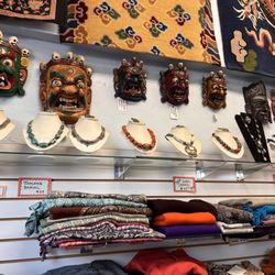 Tibet Moon - Love these hand carved masks
