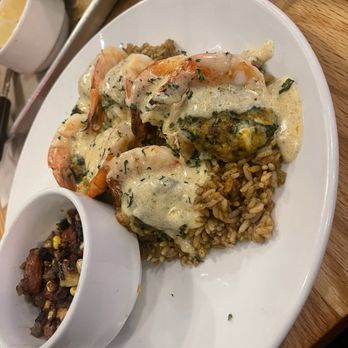 Tricky Fish - Stuffed shrimp with spinach and artichoke. - Seafood Near Me - Frisco, Texas Tricky Fish - Stuffed shrimp with spinach and artichoke. - Seafood Near Me - Frisco, Texas
