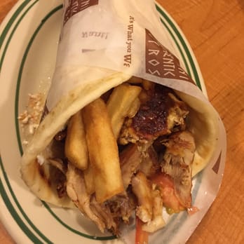 Messini Authentic Gyros - Chicken wrap - Greek Near Me - Toronto, Ontario