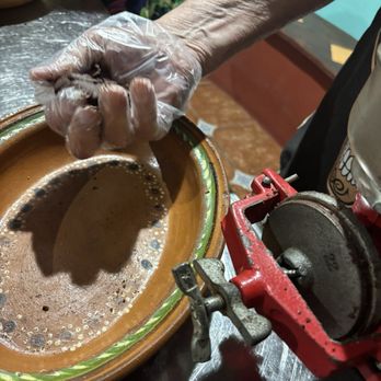 Kaokao - Kneeding the chocolate ball with my hand. - Chocolatiers & Shops Near Me - Cozumel, ROO Kaokao - Kneeding the chocolate ball with my hand. - Chocolatiers & Shops Near Me - Cozumel, ROO