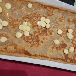 Crepería Santapau - Crepe de chocolate blanco