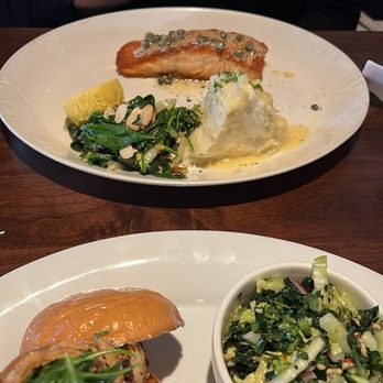 Nick's On 2nd - Pan Seared Scottish Salmon Specialty Blackened Fish - New American Near Me - Long Beach, California Nick's On 2nd - Pan Seared Scottish Salmon Specialty Blackened Fish - New American Near Me - Long Beach, California