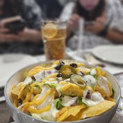 Sharky's - Sisig Nachos: great concept but could use more meat