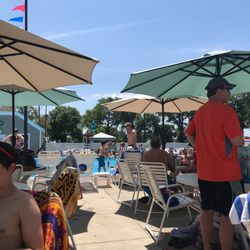 Field Club of Omaha - A crowded day at the pool for Memorial Day. Smell of chlorine and the grill, suntan lotion and beer. Life is good