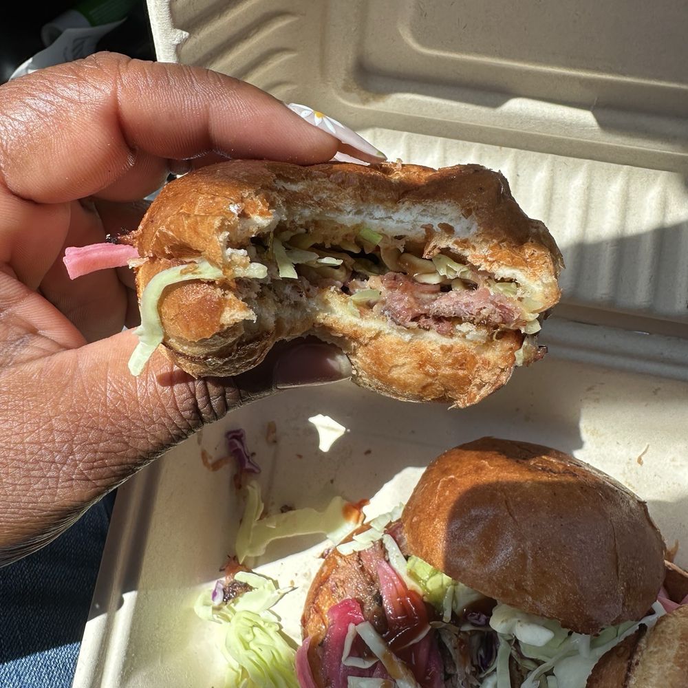 The Grind Cafe - Pulled pork slider - Coffee & Tea Near Me - Vallejo, California The Grind Cafe - Pulled pork slider - Coffee & Tea Near Me - Vallejo, California