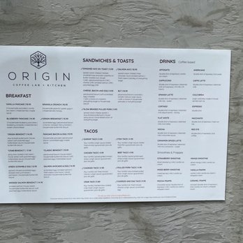 Origin Coffee Lab & Kitchen - Coffee & Tea Near Me - Arlington, Virginia