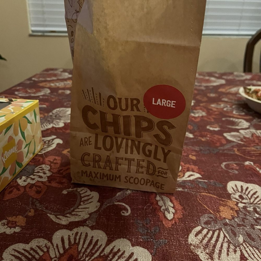 "Large" bag of chips "Large" bag of chips