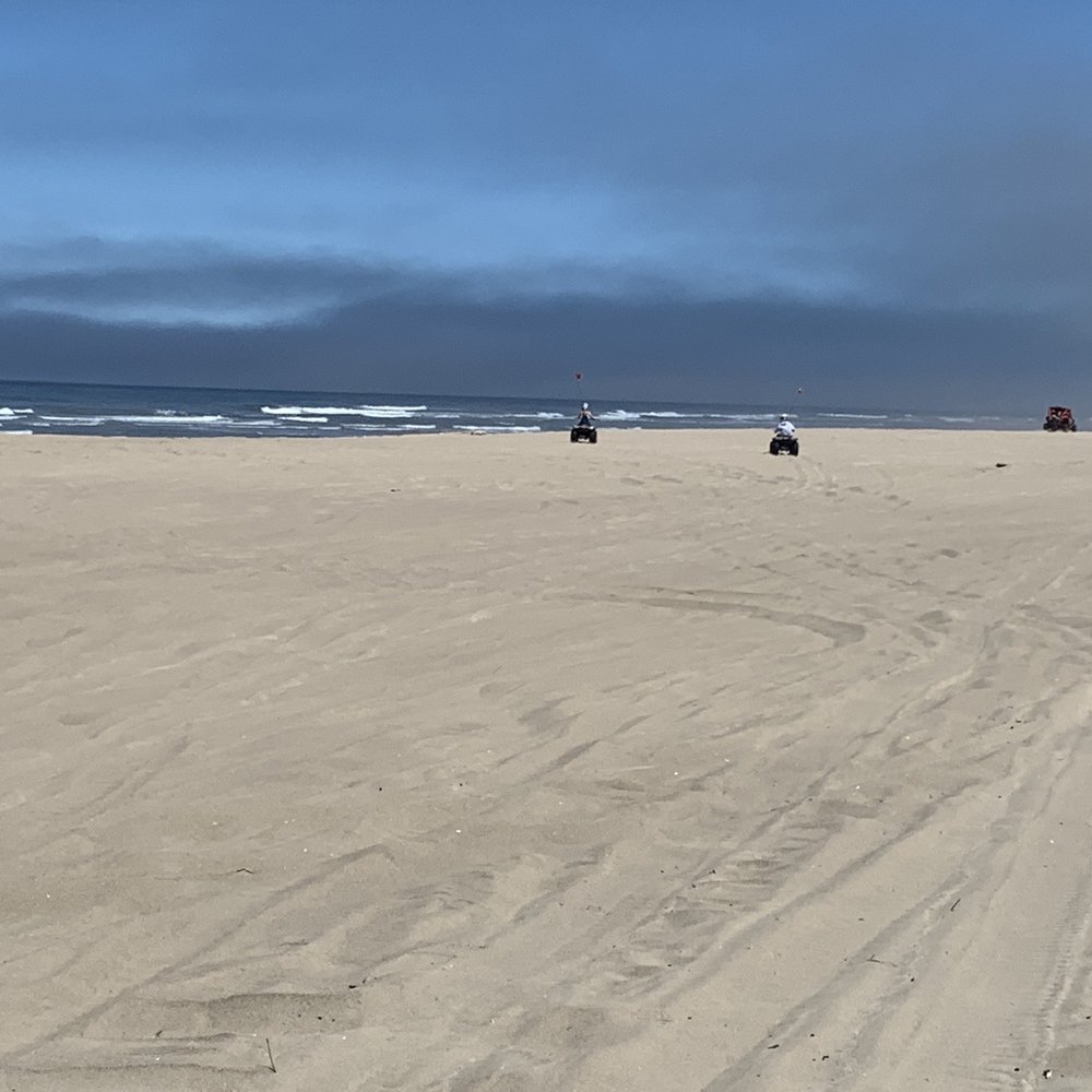Riding on the beach Riding on the beach