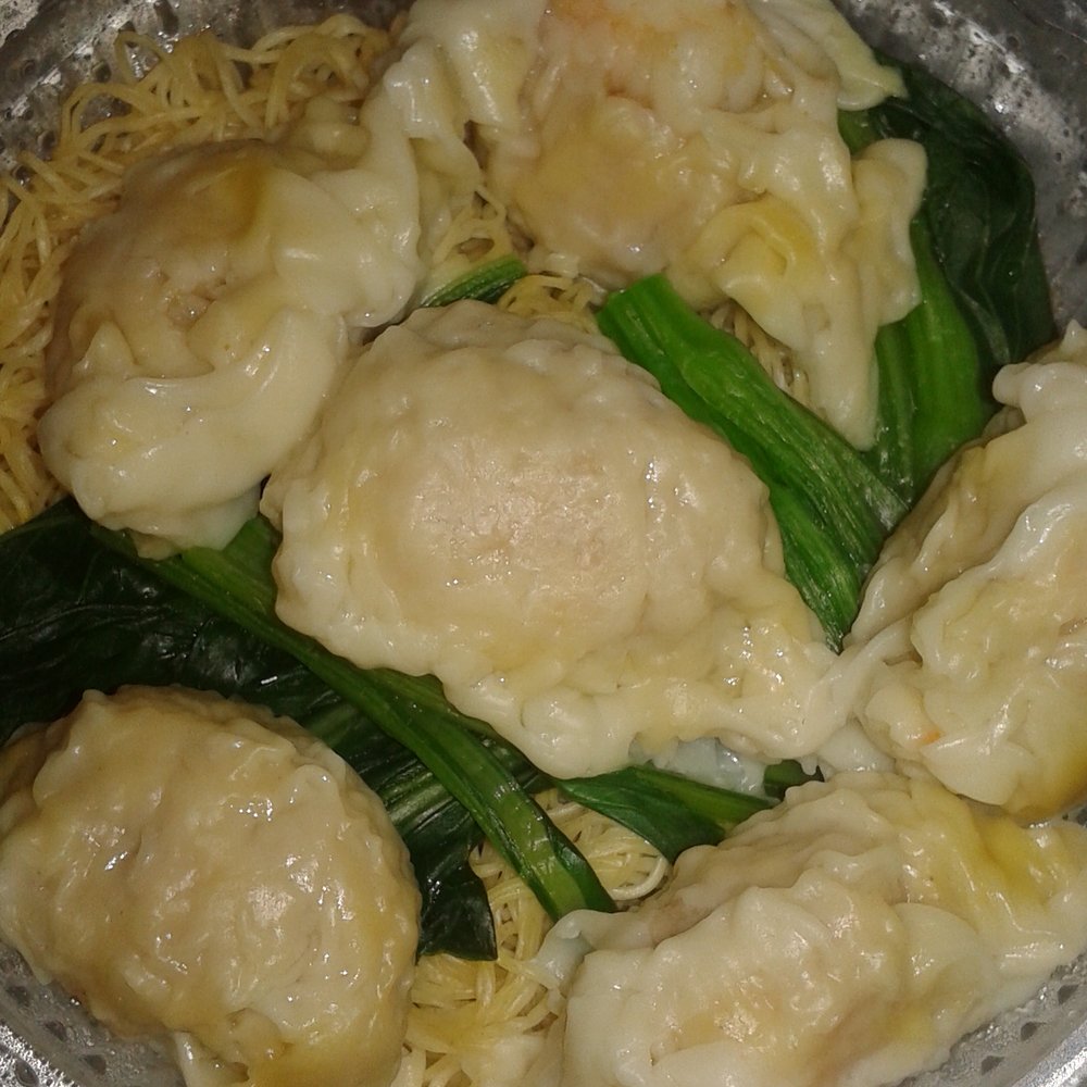 Tasty Box - Wonton Noodle Soup. Great wontons and wonderful noodles...broth not great; a little bland for my taste. - Cantonese Near Me - Diamond Bar, California Tasty Box - Wonton Noodle Soup. Great wontons and wonderful noodles...broth not great; a little bland for my taste. - Cantonese Near Me - Diamond Bar, California