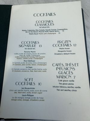 Menu photo 2 Louis Philippe Paris, 75