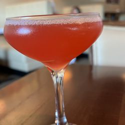 Harvest - Signature "Spring Rain" W a splash of Hibiscus syrup