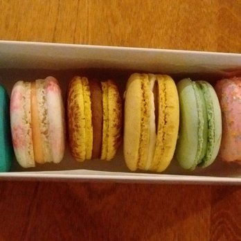 Quelque Chose Macaron Boutique - Box of 6 macarons I bought $13.50. - Bakeries Near Me - Ottawa, Ontario Quelque Chose Macaron Boutique - Box of 6 macarons I bought $13.50. - Bakeries Near Me - Ottawa, Ontario