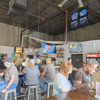 Anthem Brewing Company - Insideby the bar - Breweries Near Me - Oklahoma City, Oklahoma