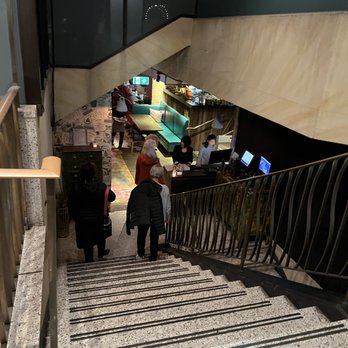Long Chim Sydney - Stairs down to the hostess stand - Thai Near Me - Sydney, NSW