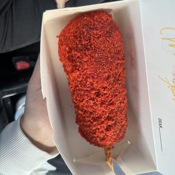 Mochinut - Hot Cheeto corn dog - Donuts Near Me - Modesto, California