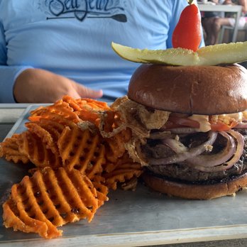 Sam's Beach Bar - The Eddie Burger - Seafood Near Me - Hudson, Florida Sam's Beach Bar - The Eddie Burger - Seafood Near Me - Hudson, Florida