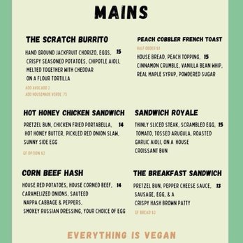 Scratch Breakfast - 1 of 3, new Spring menu as of 3/30/24 - Breakfast & Brunch Near Me - Vancouver, Washington Scratch Breakfast - 1 of 3, new Spring menu as of 3/30/24 - Breakfast & Brunch Near Me - Vancouver, Washington