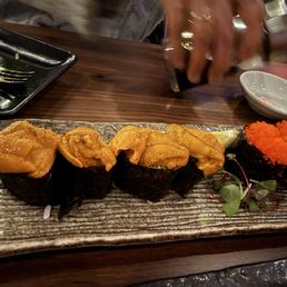 uni sushi and masago sushi uni sushi and masago sushi