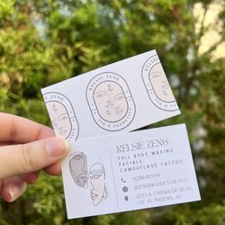 Zeng Ink and Esthetics - Business card