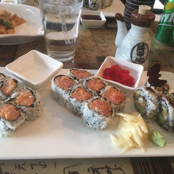 Pandang - Take 2 - 3 roll lunch special with a side of Tobiko. - Thai Near Me - South Orange, New Jersey Pandang - Take 2 - 3 roll lunch special with a side of Tobiko. - Thai Near Me - South Orange, New Jersey