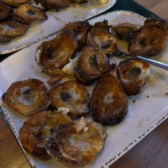 Orleans Seafood Kitchen - Overcooked burnt oysters - Cajun/Creole Near Me - Katy, Texas Orleans Seafood Kitchen - Overcooked burnt oysters - Cajun/Creole Near Me - Katy, Texas
