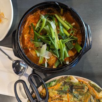Sool Korean Kitchen - Kimchi soup I think...looked a bit too spicy for me but heard it was decent - Korean Near Me - Vancouver, Washington Sool Korean Kitchen - Kimchi soup I think...looked a bit too spicy for me but heard it was decent - Korean Near Me - Vancouver, Washington