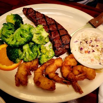 Northwest Grille - Feb 2022: NY Strip & Shrimp-- excellent shrimp! - Seafood Near Me - Gainesville, Florida
