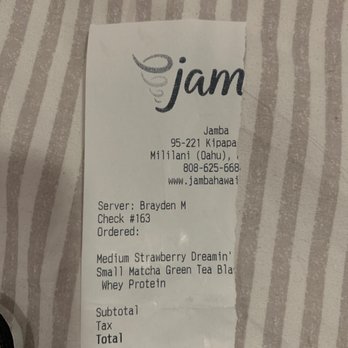 Jamba - Juice Bars & Smoothies Near Me - Mililani (Oahu), Hawaii