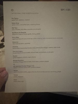 Menu photo 8 Valle Oceanside, CA