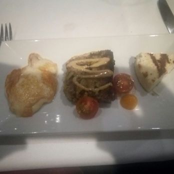 The Black Olive - Cheeses and savory bread pudding for dessert. - Seafood Near Me - Baltimore, Maryland
