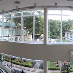 香港文物探知館 - A view from the inside looking out to the charming courtyard. Dec 30, 2014