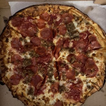 Anthony's Coal Fired Pizza & Wings - Large pepperoni/sausage - Pizza Near Me - Wilmington, Delaware