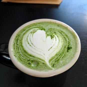 Excelsior Coffee - Matcha latte, hardly sweet, very good! - Coffee & Tea Near Me - San Francisco, California Excelsior Coffee - Matcha latte, hardly sweet, very good! - Coffee & Tea Near Me - San Francisco, California