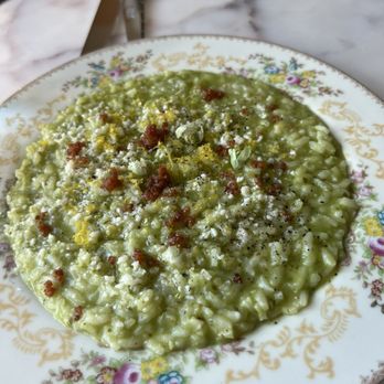 Oliver’s - Spring pea risotto $27 - Seafood Near Me - Chicago, Illinois Oliver’s - Spring pea risotto $27 - Seafood Near Me - Chicago, Illinois