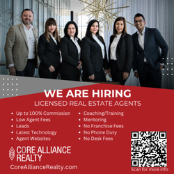 Core Alliance Realty - We're Hiring licensed real estate agents