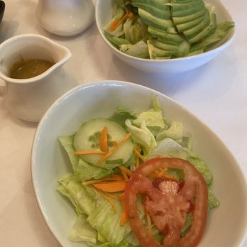Choo Choo Train - Avocado salad and green salad - Conveyor Belt Sushi Near Me - Leonia, New Jersey
