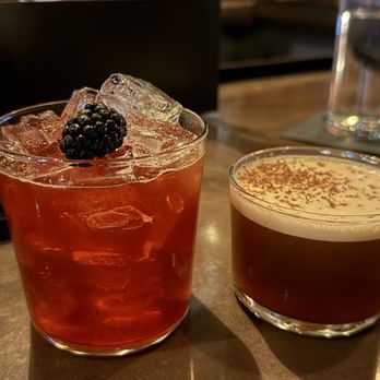 June - Black berry vodka drink and cinnamon espresso martini - Mexican Near Me - Orlando, Florida June - Black berry vodka drink and cinnamon espresso martini - Mexican Near Me - Orlando, Florida