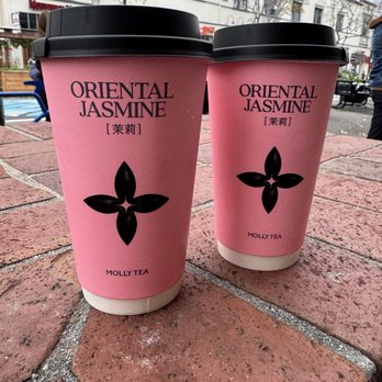 Molly Tea - 2 Premium Jasmine Milk Tea's - Bubble Tea Near Me - San Mateo, California Molly Tea - 2 Premium Jasmine Milk Tea's - Bubble Tea Near Me - San Mateo, California