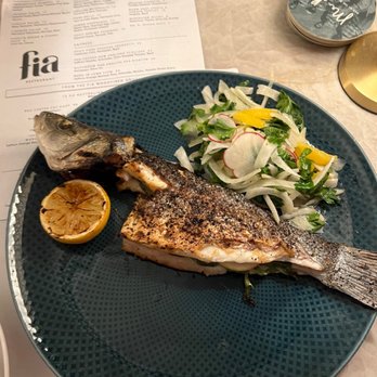 Fia Restaurant - Whole Branzino - New American Near Me - Atlanta, Georgia Fia Restaurant - Whole Branzino - New American Near Me - Atlanta, Georgia