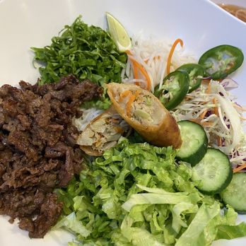 Cali Pho Nia - 2. Bun Cha with beef - Vietnamese Near Me - Van Nuys, California