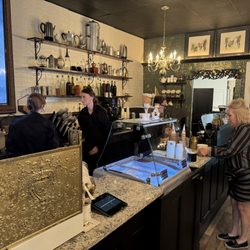 Vintage Style Coffee & Market Place - Girls hard at work