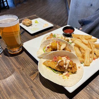 The Tavern on South Shore - Walleye tacos - American Near Me - Bemidji, Minnesota