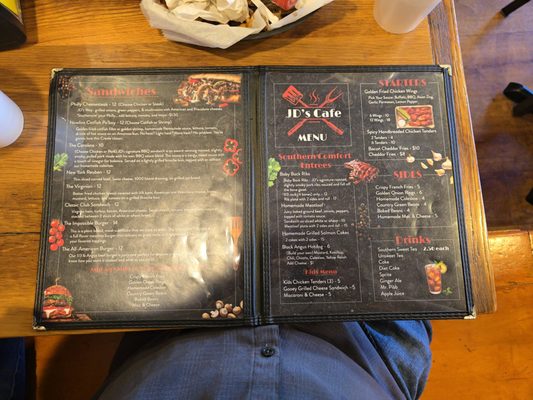 Menu photo 1 JD's Mobile Cafe Lynchburg, VA