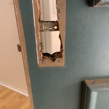Locke Locksmith - An old residential lock with discontinued parts ( a before image) - Keys & Locksmiths Near Me - Tustin, California