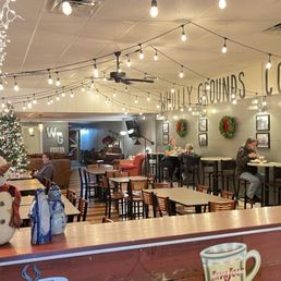 the interior of the coffeehouse the interior of the coffeehouse