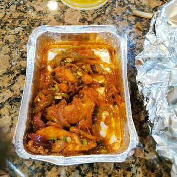 Indian Grill - Chili chicken very strange. Did not like it - Indian Near Me - San Leandro, California