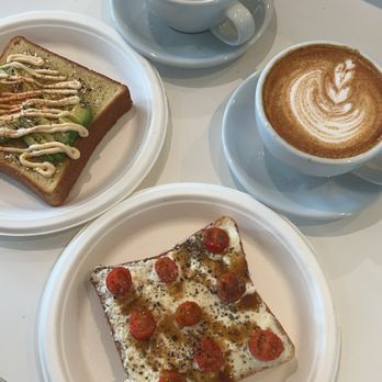 Coffee & Water Lab - Avocado Toast, Tomato Ricotta - Coffee & Tea Near Me - San Jose, California Coffee & Water Lab - Avocado Toast, Tomato Ricotta - Coffee & Tea Near Me - San Jose, California