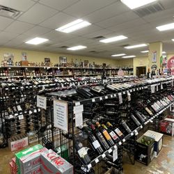 Out South Wine & Spirits - Interior wine & liquor selections