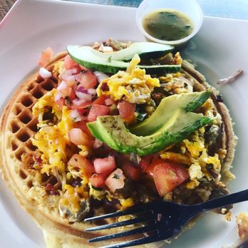 The Waffle Taco - The breakfast waffle taco was good & filling. Hard to "pick up and eat" but good! - Breakfast & Brunch Near Me - Antioch, Tennessee The Waffle Taco - The breakfast waffle taco was good & filling. Hard to "pick up and eat" but good! - Breakfast & Brunch Near Me - Antioch, Tennessee